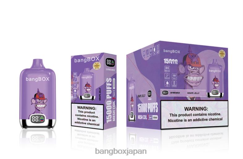 Bang Box 15000パフ ぶどうゼリー 2N2TD49 - Bang Beach Vape