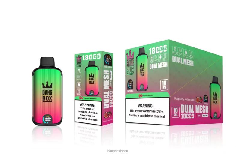 Bang Box 18000パフ ラズベリースイカ 2N2TD97 - Bang Box Tokyo