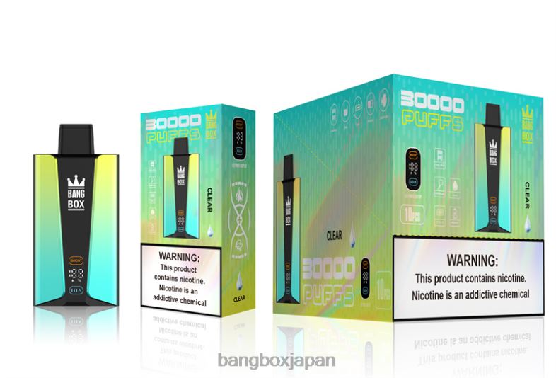Bang Box 30000パフのスマートスクリーン クリア 2N2TD76 - Bang Box Japan