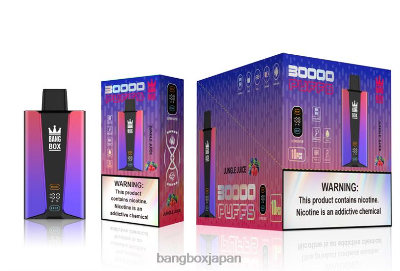 Bang Box 30000パフのスマートスクリーン ジャングルジュース 2N2TD78 - Bang Box Vape