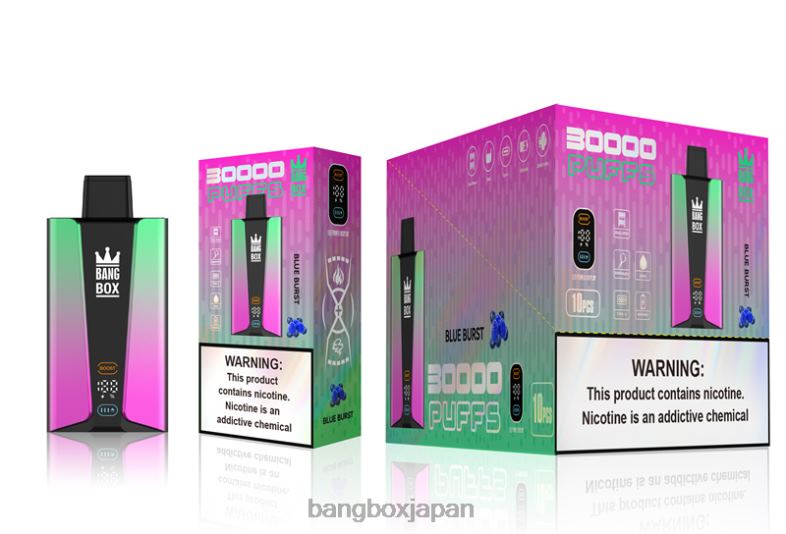 Bang Box 30000パフのスマートスクリーン ブルーバースト 2N2TD82 - Bang Box Tokyo