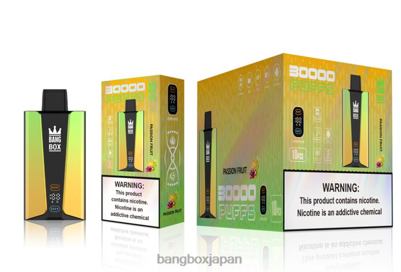 Bang Box 30000パフのスマートスクリーン パッションフルーツ 2N2TD84 - Bang Beach Vape