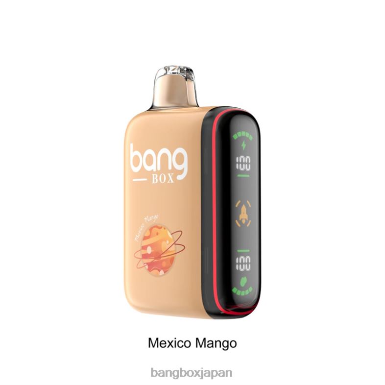 Bang Box 9000～18000パフのインテリジェントパワーディスプレイ メキシカンマンゴー 2N2TD31 - Bang Box Japan