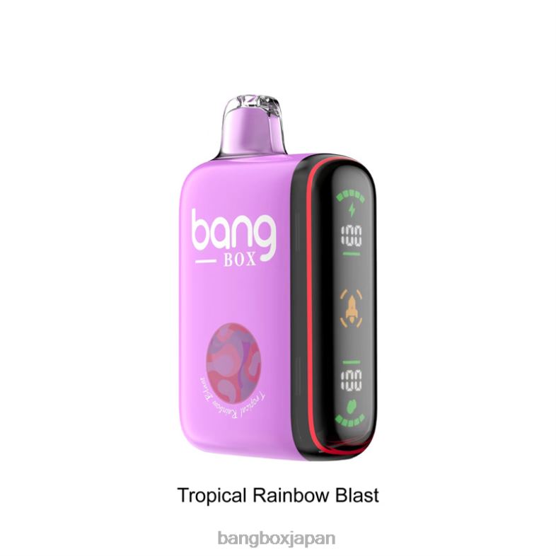 Bang Box 9000～18000パフのインテリジェントパワーディスプレイ トロピカルレインボーブラスト 2N2TD36 - Bang Box Japan