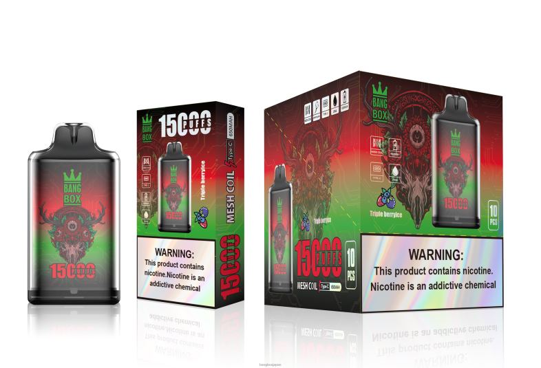Bang Box s1-15000パフ トリプルベリーアイス 2N2TD104 - Bang Beach Vape