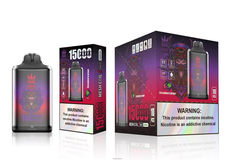 Bang Box s1-15000パフ いちごぶどう 2N2TD111 - Bang Box Japan